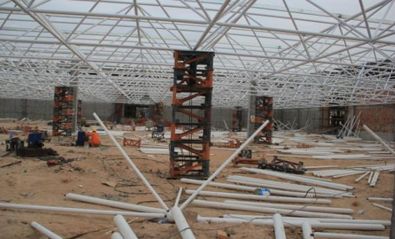 东阳盘点钢结构网架装配的步履和相关关注变乱